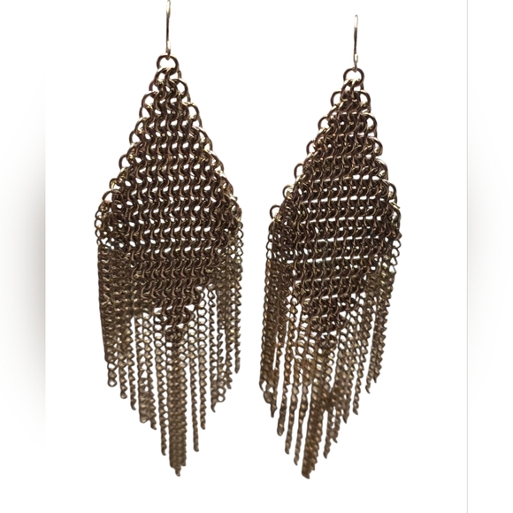 ONE TEASPOON Silver chandelier earings - Picture 3 of 4